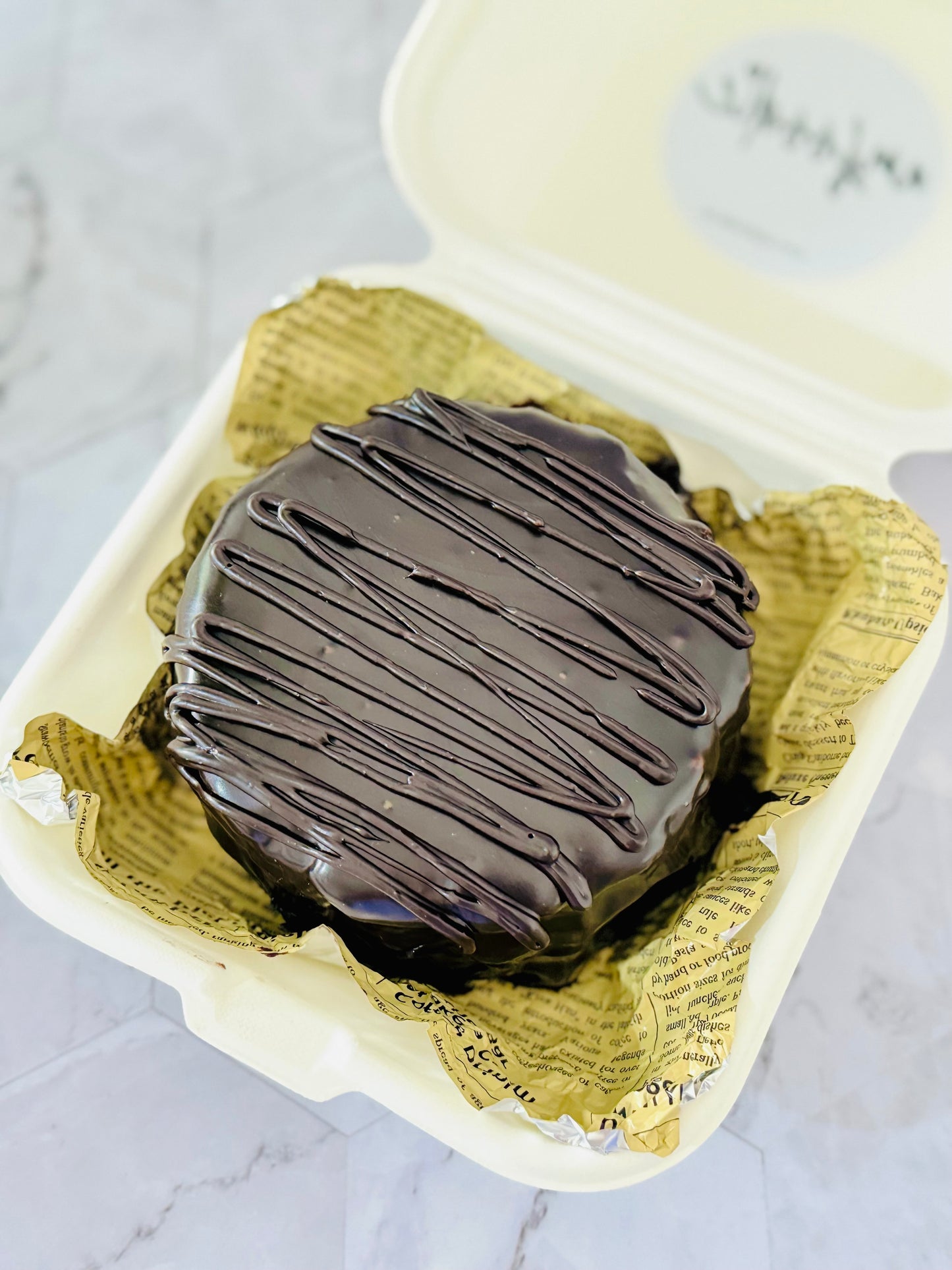 Bento Cake - Chocolate Ganache