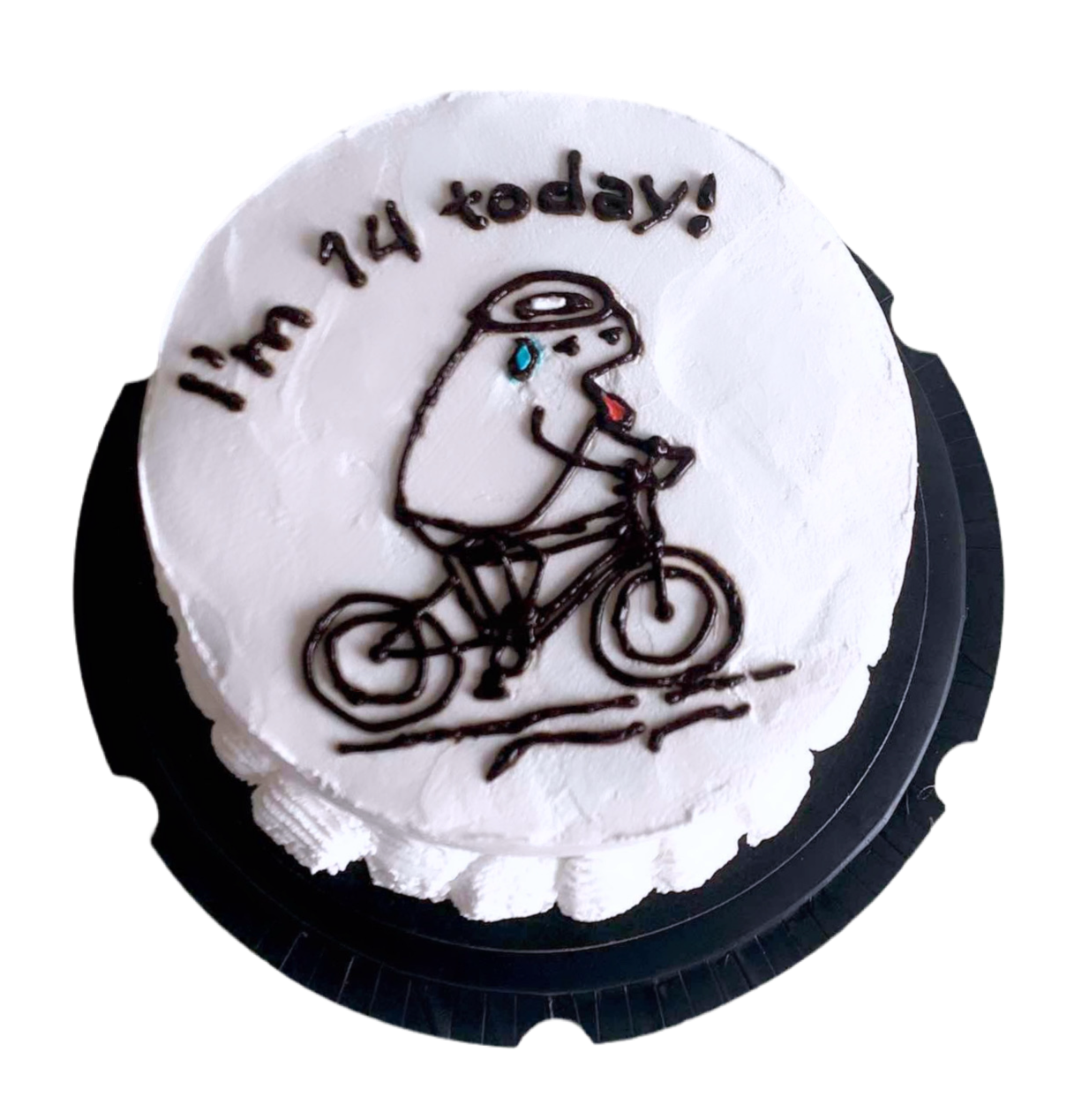 Cute Stickman - Cycling