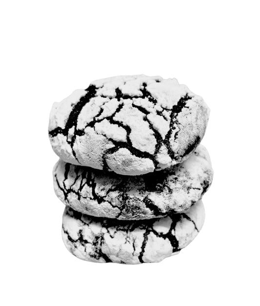 Chocolate Crinkles in a Jar - 8 Pcs