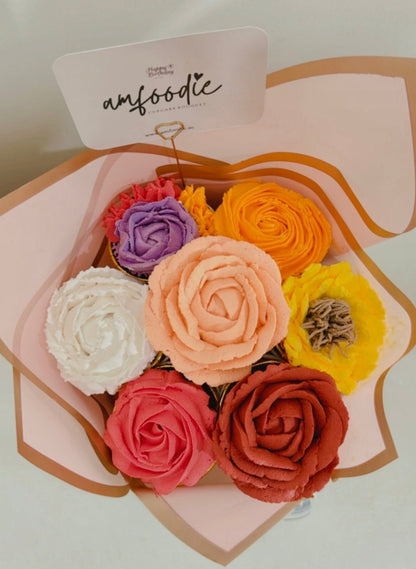 Cupcake Flower Bouquet Flourish & Frosting