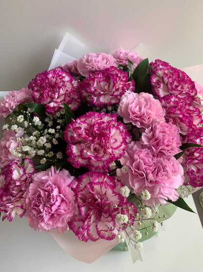 Pink Carnations Bouquet