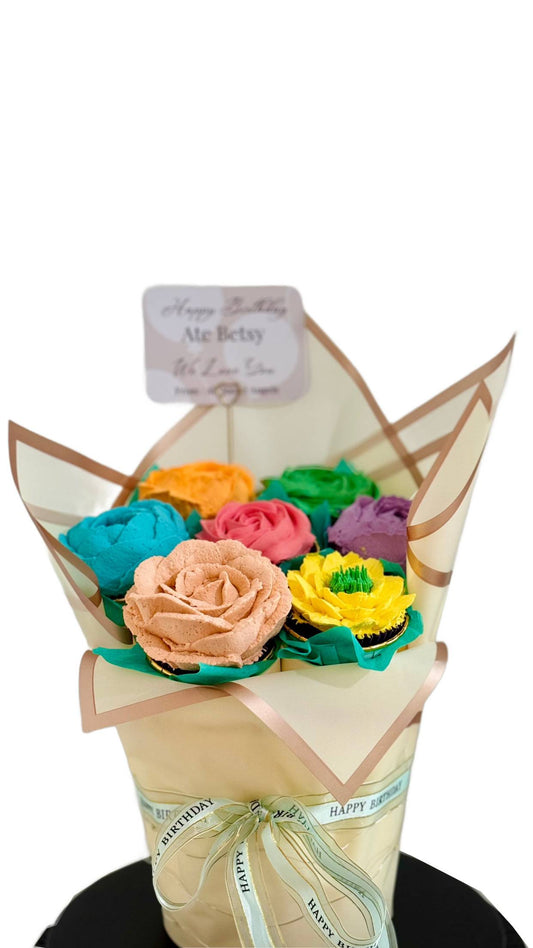 Cupcake Flower Bouquet The Enchanted Blossom