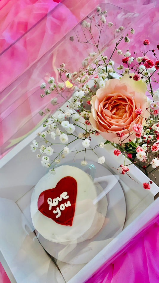 Flower Cake Box Floral Fantasy