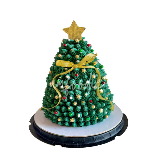 Christmas Tree Cake