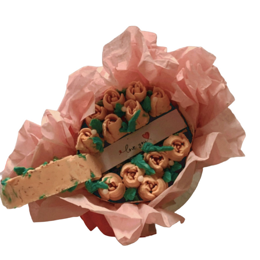 Bouquet Small Cake With Secret Message