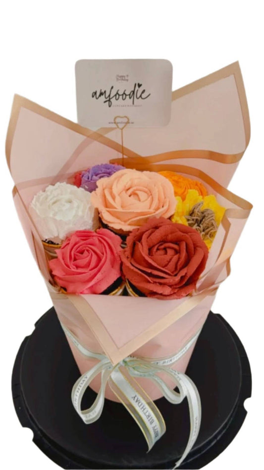 Cupcake Flower Bouquet Flourish & Frosting