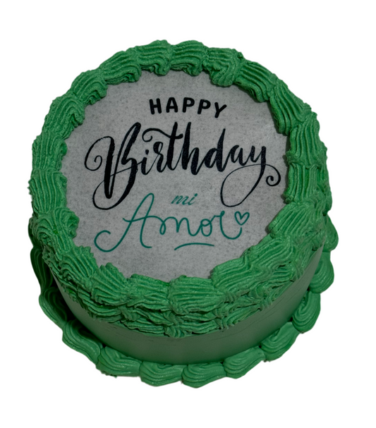 Burnaway Cake - Amor Verde