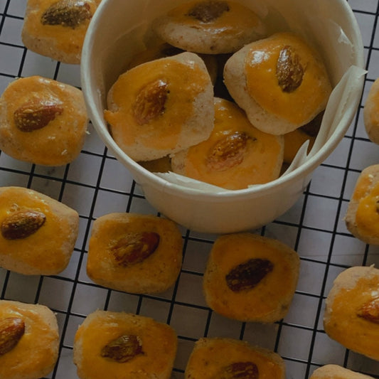 Gluten-Free Singaporean Mini Almond Cookies