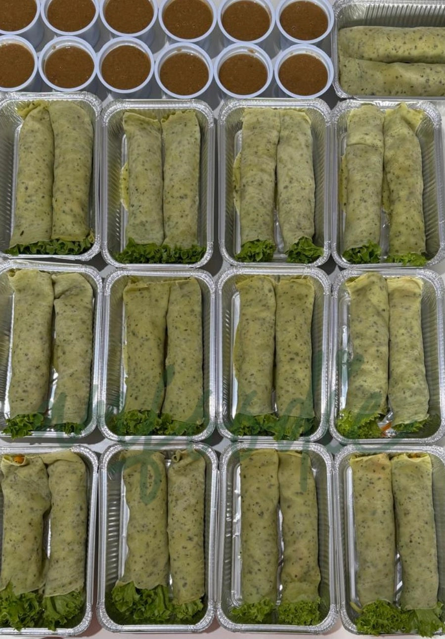 Lumpiang Sariwa (Malunggay/Moringa Fresh Wrapper)
