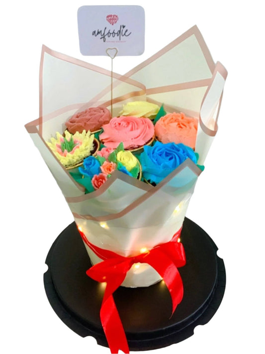 Cupcake Flower Bouquet Sugar Blossom Symphony