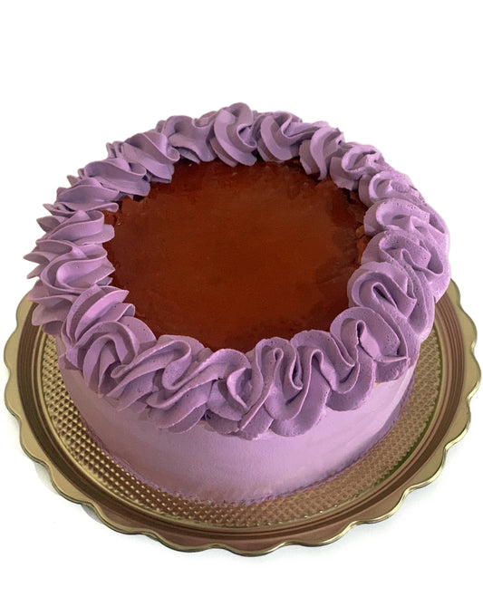 Ube De Leche Cake