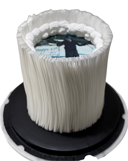 Burnaway - Trendy Pleated Cake