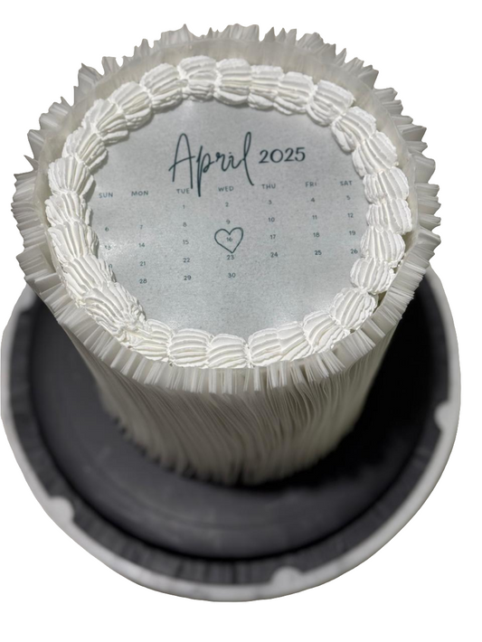 Burnaway - Trendy Pleated Cake