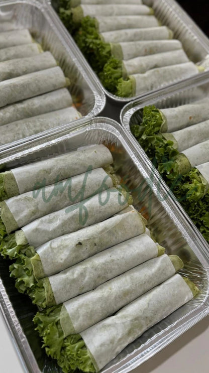 Lumpiang Sariwa (Malunggay/Moringa Fresh Wrapper)