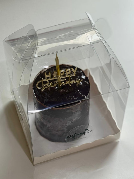 Petite Moist Chocolate Cake